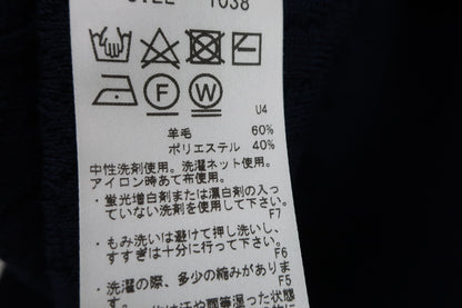 ZOY(ゾーイ) ニットベスト ネイビー レディース 38 A