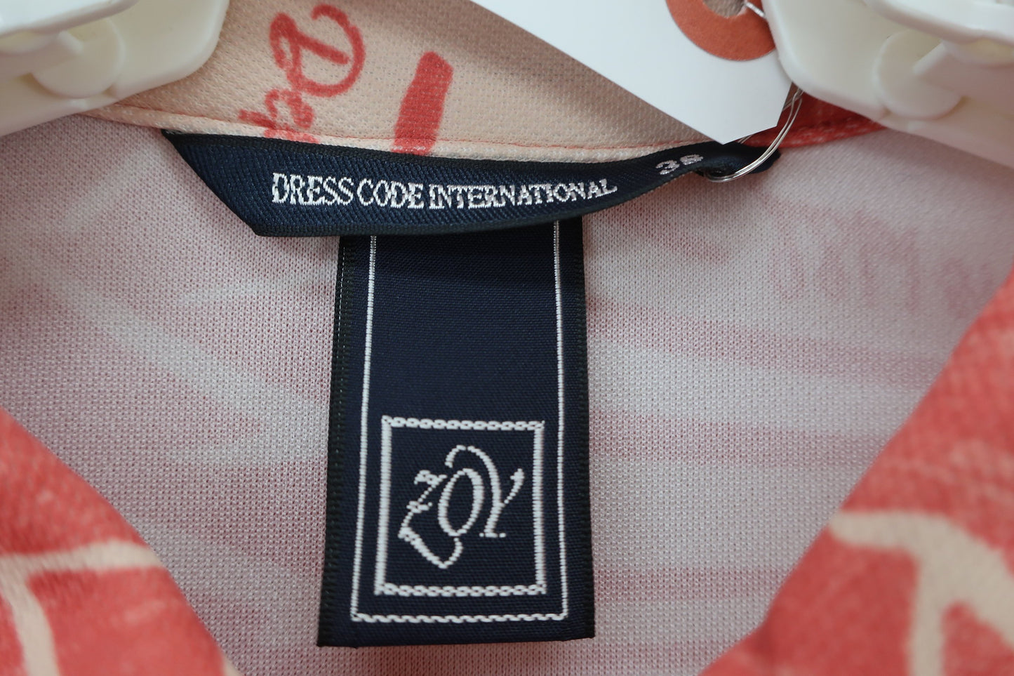 ZOY(ゾーイ) ワンピース ピンク総柄 レディース 38 A