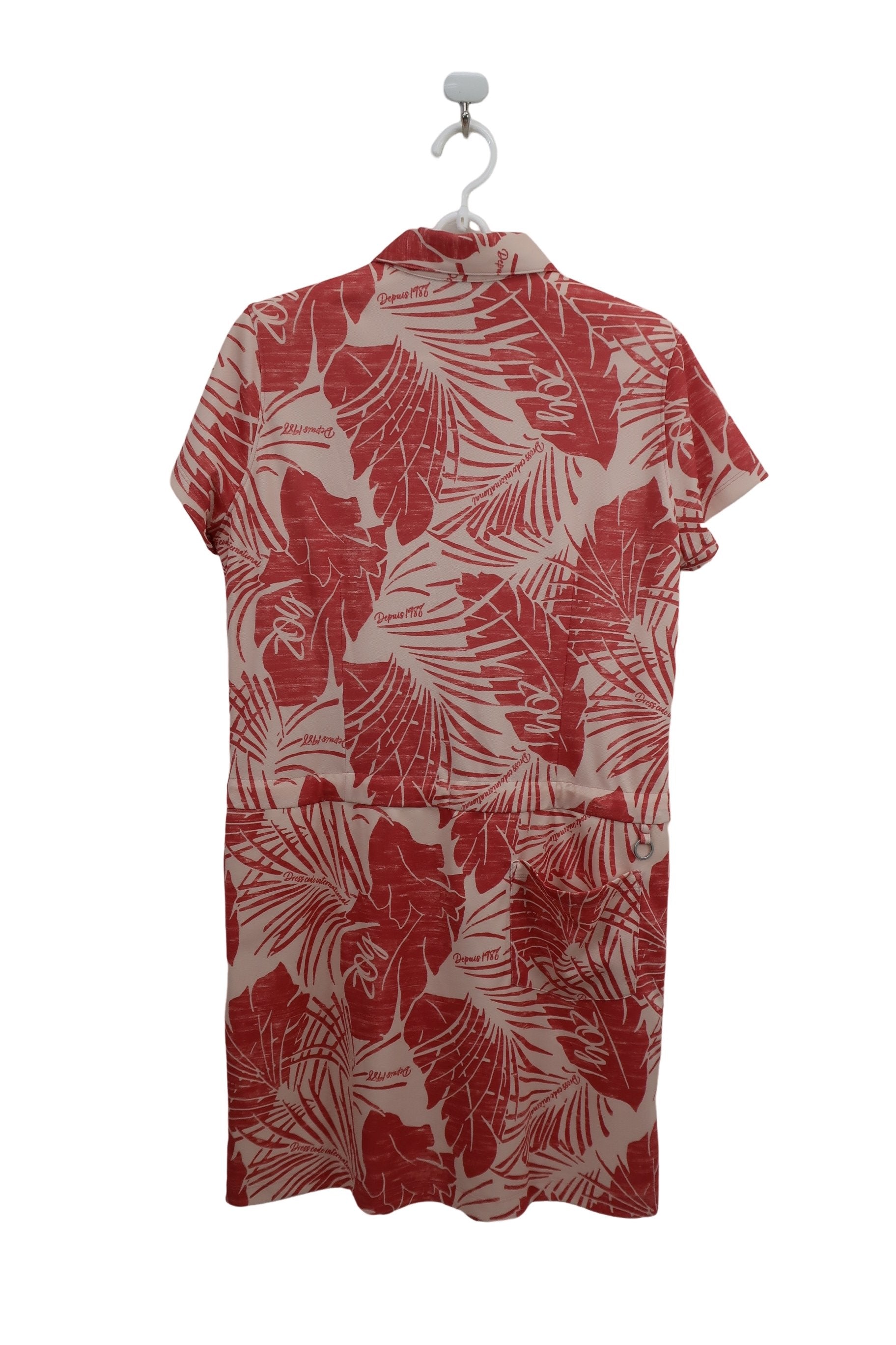 ZOY(ゾーイ) ワンピース ピンク総柄 レディース 38 A