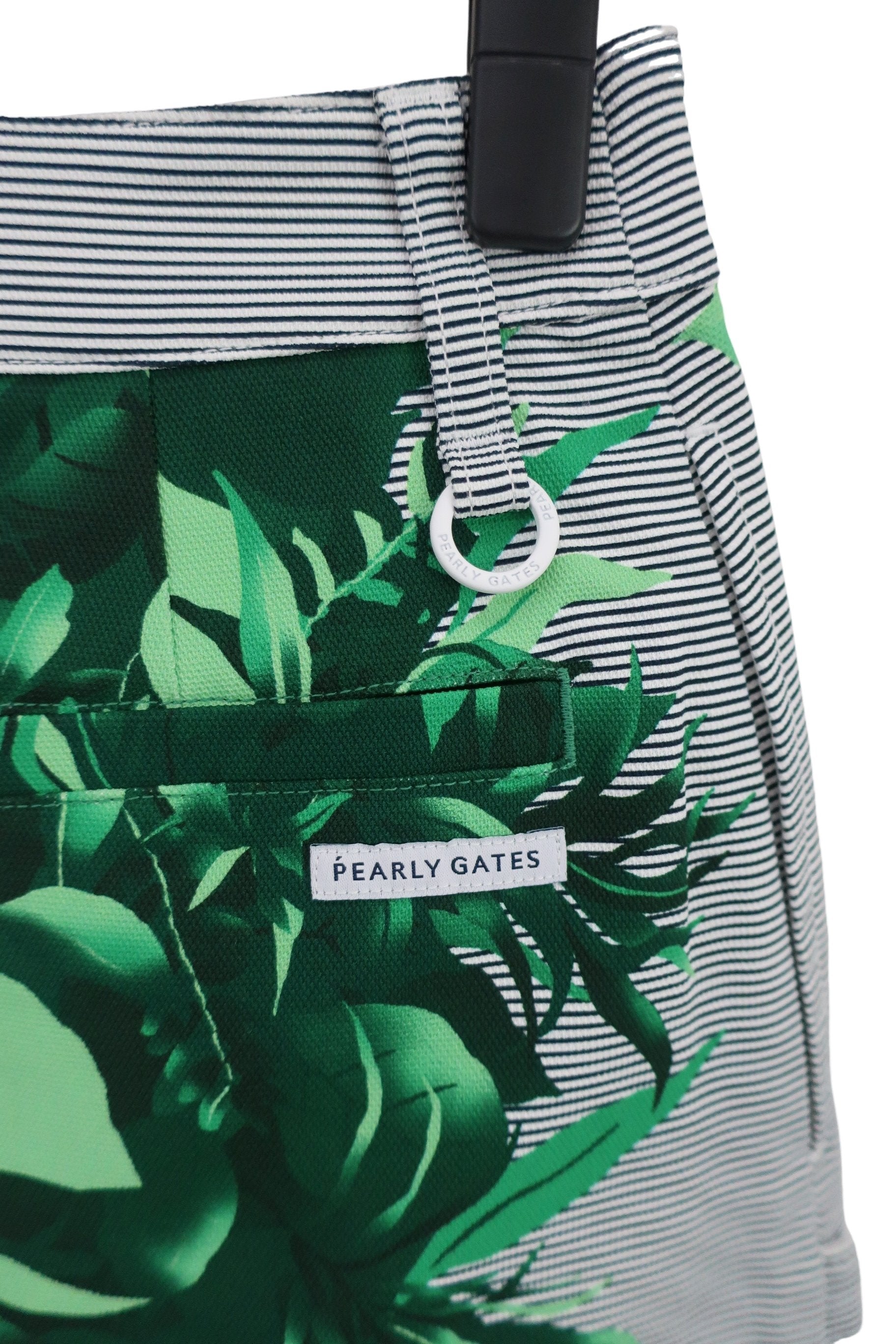 PEARLY GATES(パーリーゲイツ) スカート ボーダーボタニカル柄