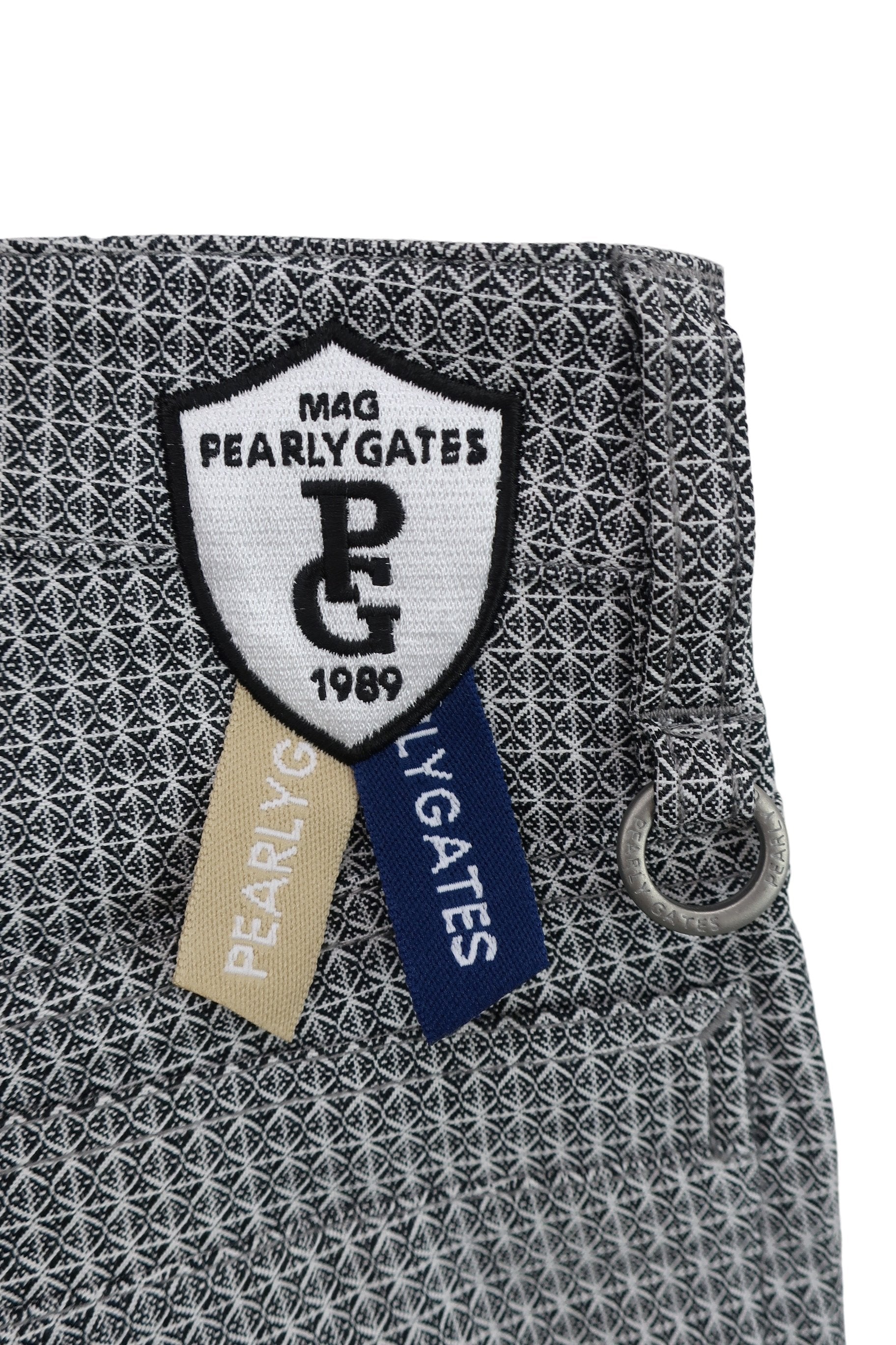 PEARLY GATES(パーリーゲイツ) パンツ ドビー変形ダイヤ柄 レディース 0 055-2231004 N