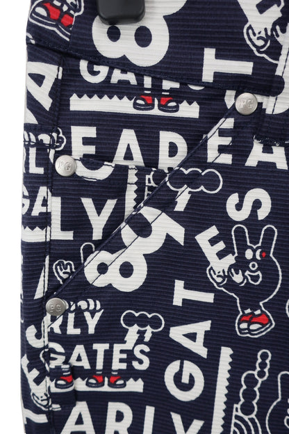 PEARLY GATES(パーリーゲイツ) パンツ ネイビー どうしちゃったPG レディース 0 055-2231020 N