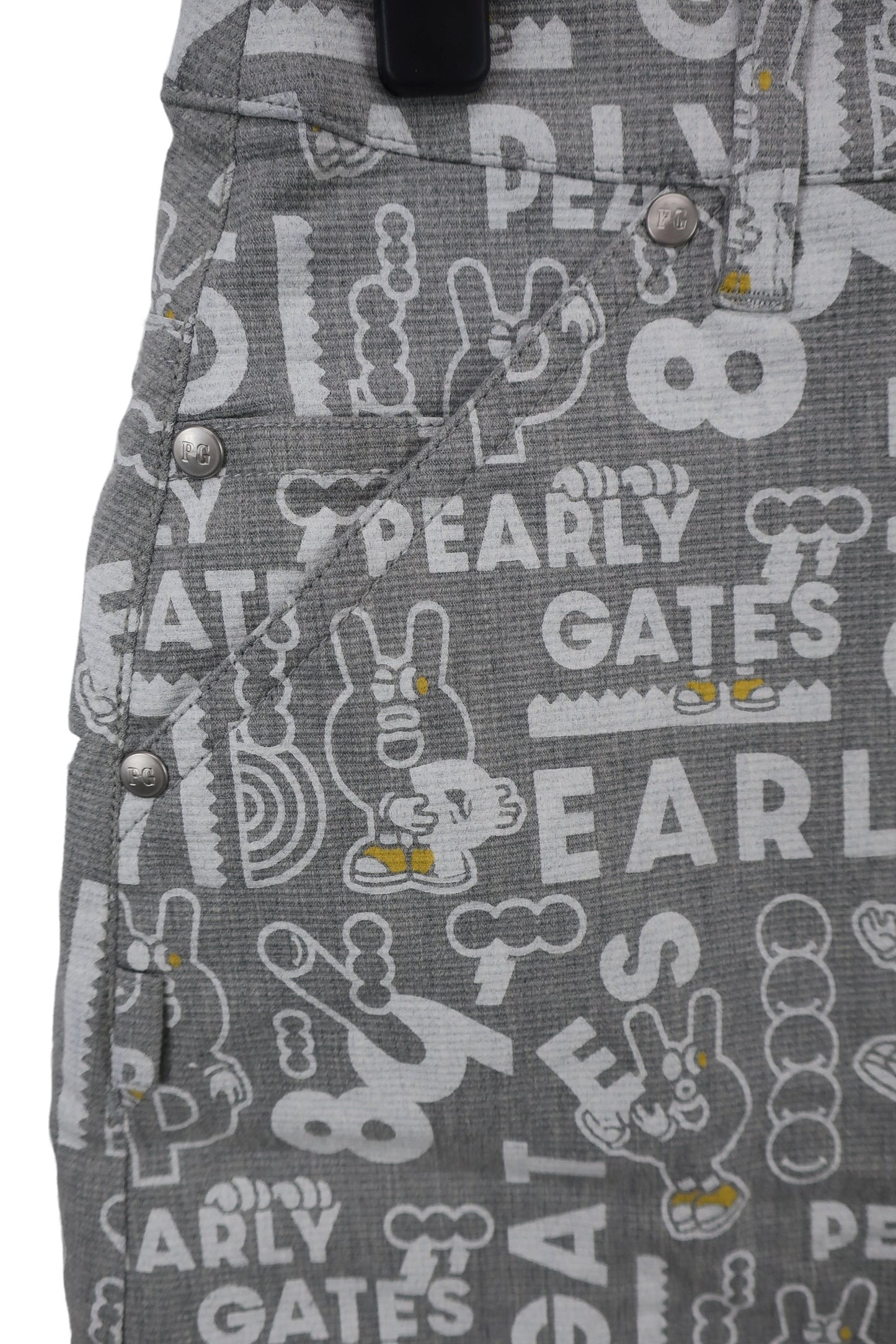 PEARLY GATES(パーリーゲイツ) スカート グレー どうしちゃったPG レディース 0 055-2234020 N