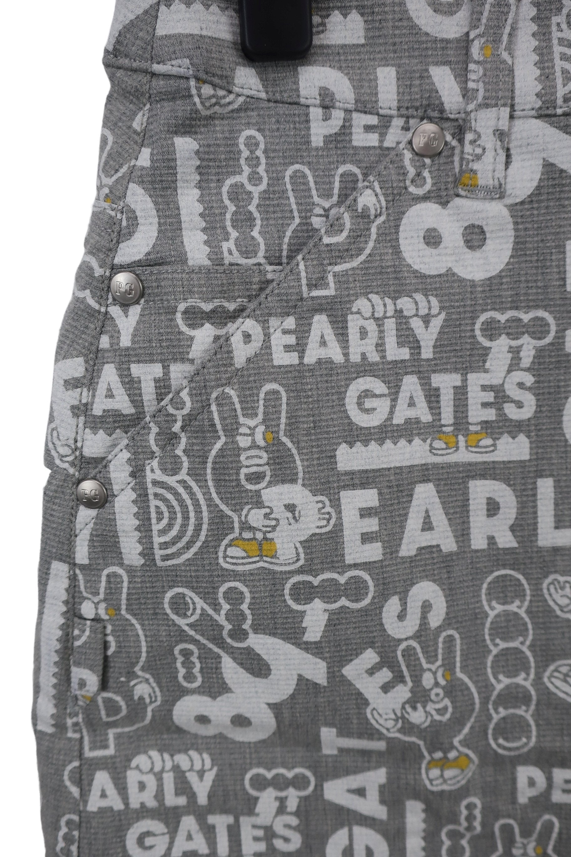 PEARLY GATES(パーリーゲイツ) スカート グレー どうしちゃったPG レディース 0 055-2234020 N