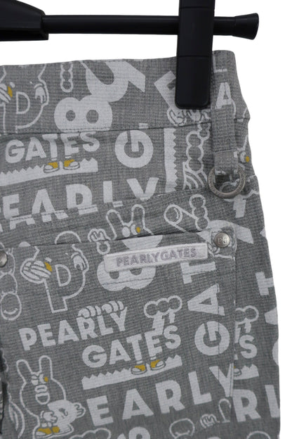PEARLY GATES(パーリーゲイツ) パンツ グレー どうしちゃったPG レディース 0 055-2231020 N