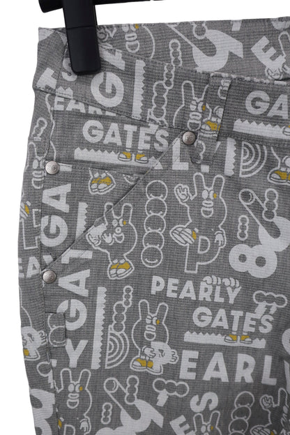 PEARLY GATES(パーリーゲイツ) パンツ グレー どうしちゃったPG レディース 0 055-2231020 N