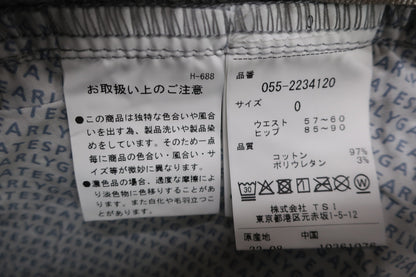 PEARLY GATES(パーリーゲイツ) スカート グレーロゴ白ドット柄 レディース 0 055-2234120 N