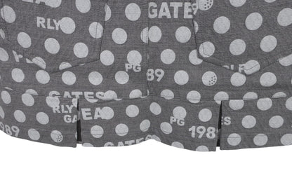 PEARLY GATES(パーリーゲイツ) スカート グレーロゴ白ドット柄 レディース 1 055-2234120 N