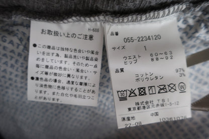 PEARLY GATES(パーリーゲイツ) スカート グレーロゴ白ドット柄 レディース 1 055-2234120 N