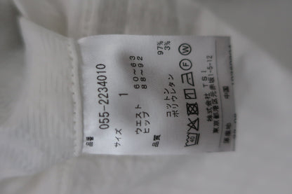PEARLY GATES(パーリーゲイツ) スカート 白 チェーンプリント レディース 1 055-2234010 N