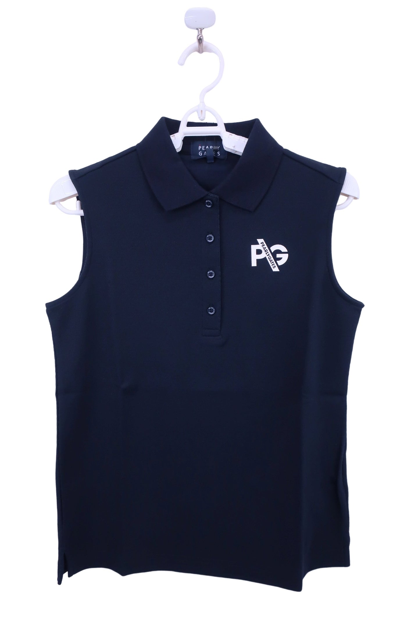 PEARLY GATES(パーリーゲイツ) ポロシャツ ネイビー レディース 0 055-2160404 N