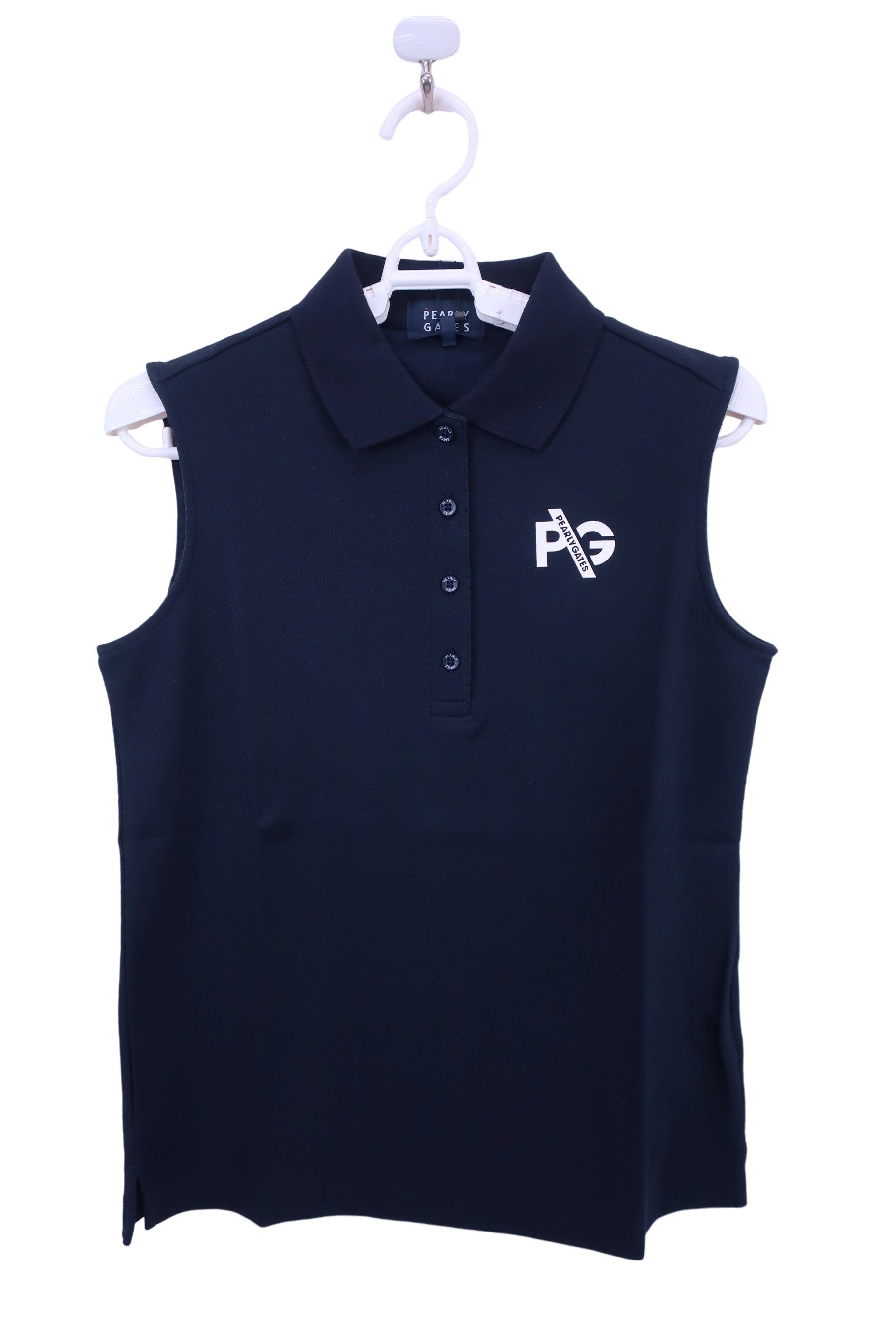 PEARLY GATES(パーリーゲイツ) ポロシャツ ネイビー レディース 0 055-2160404 N