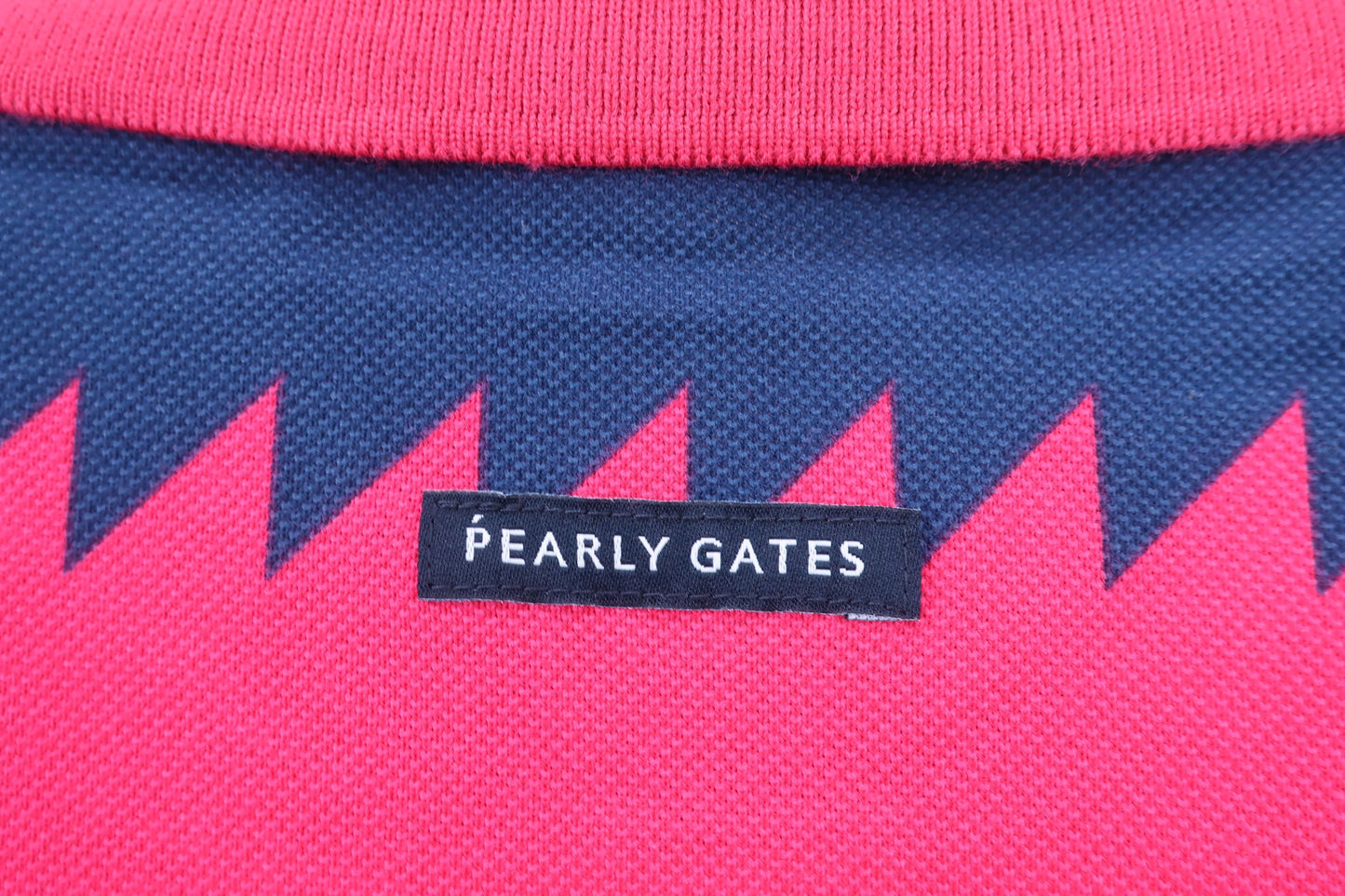 PEARLY GATES(パーリーゲイツ) ポロシャツ 赤ネイビーボーダー レディース 1 055-2160602 N