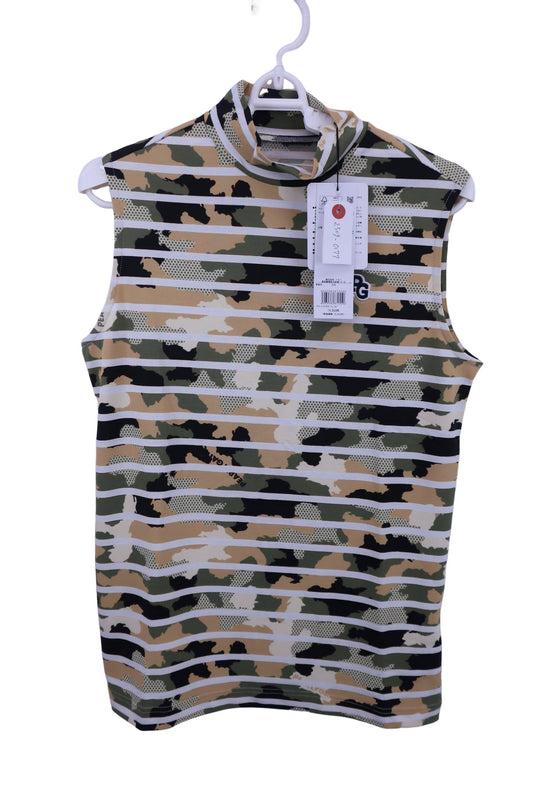 PEARLY GATES(パーリーゲイツ) モックネックシャツ カモフラ柄 レディース 1 055-2167504 N