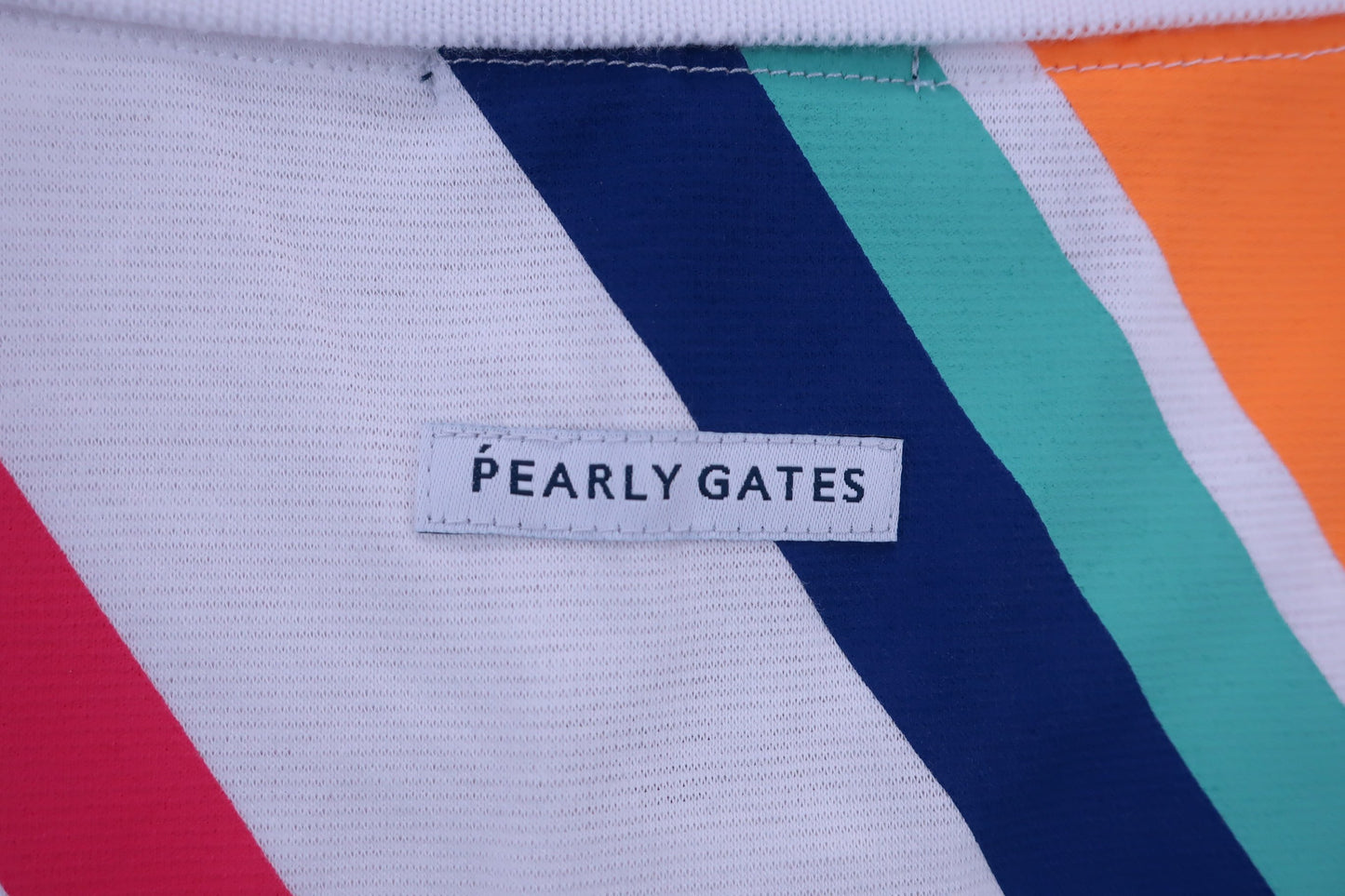 PEARLY GATES(パーリーゲイツ) ポロシャツ 白カラフル レディース 1 055-2124410 N
