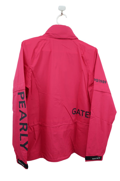 PEARLY GATES(パーリーゲイツ) 防水透湿CRAFTEVOレインウェア 上下セット ピンク レディース 0 053-2988302 N