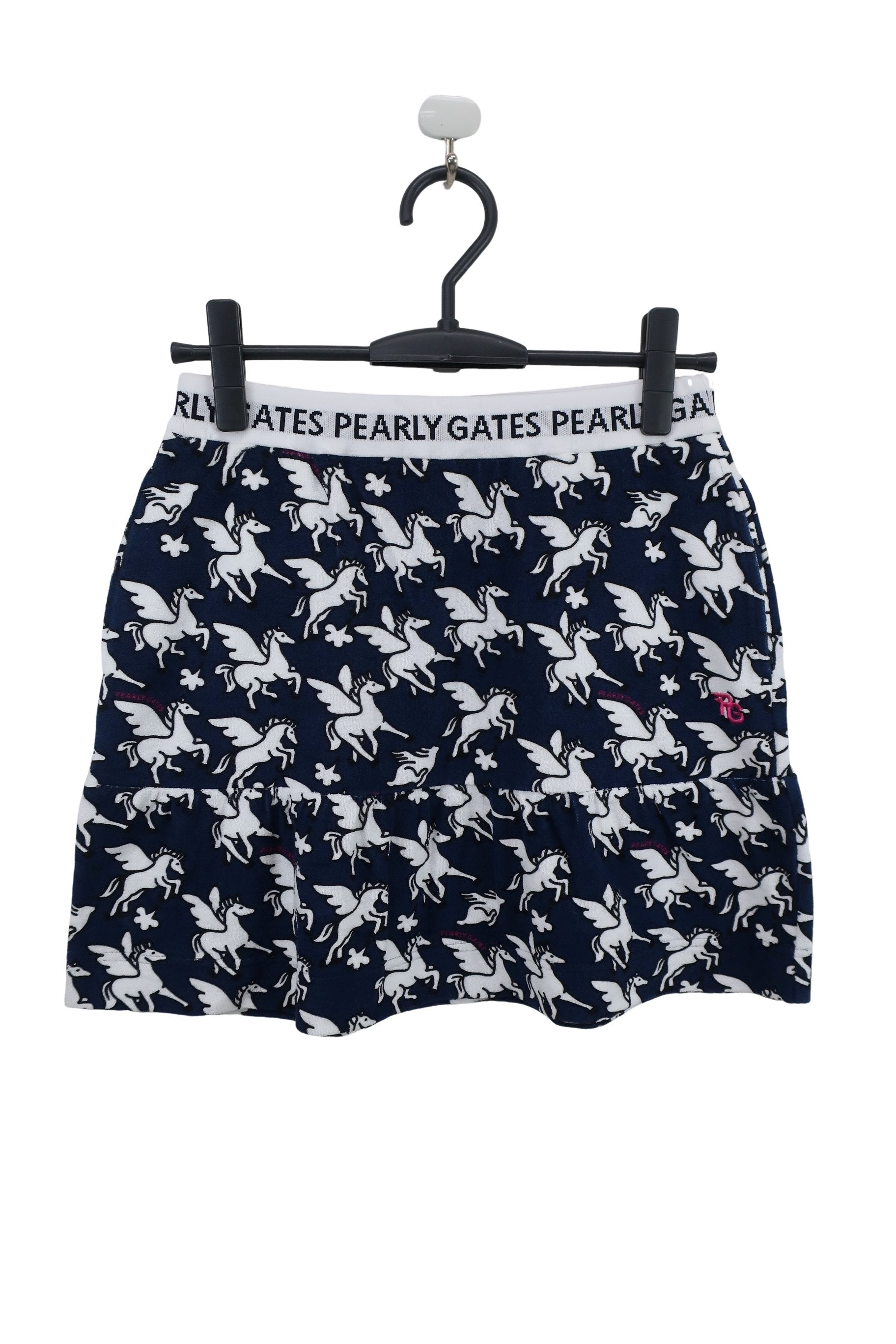 PEARLY GATES(パーリーゲイツ) スカート ネイビー白ペガサス柄 レディース 0 055-1134436 N