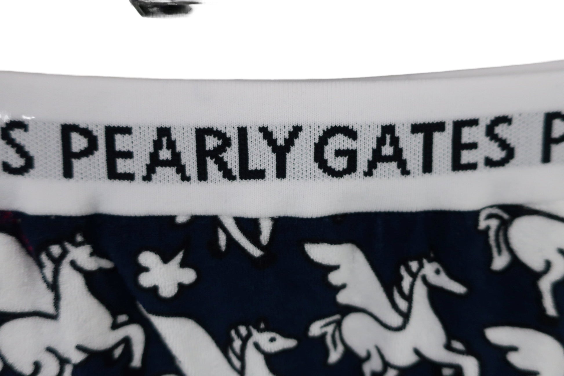 PEARLY GATES(パーリーゲイツ) スカート ネイビー白ペガサス柄 レディース 0 055-1134436 N