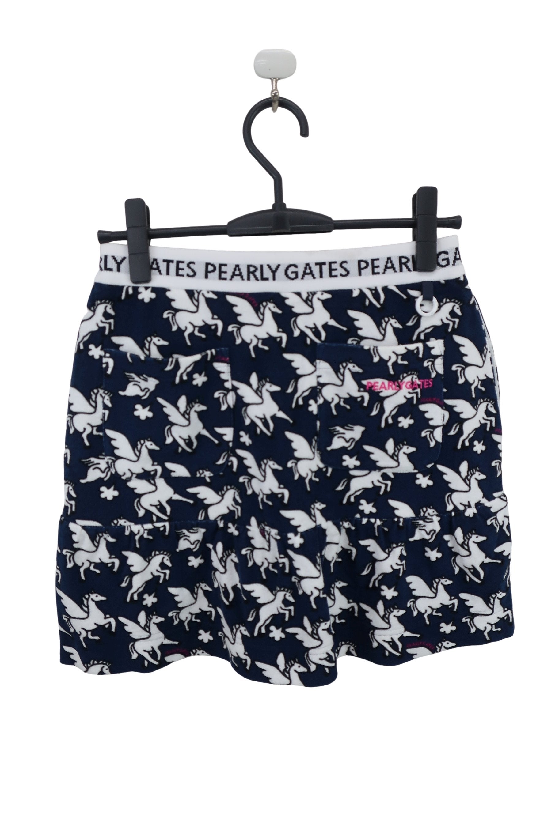 PEARLY GATES(パーリーゲイツ) スカート ネイビー白ペガサス柄 レディース 0 055-1134436 N