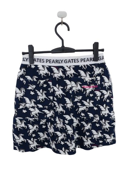 PEARLY GATES(パーリーゲイツ) スカート ネイビー白ペガサス柄 レディース 0 055-1134436 N