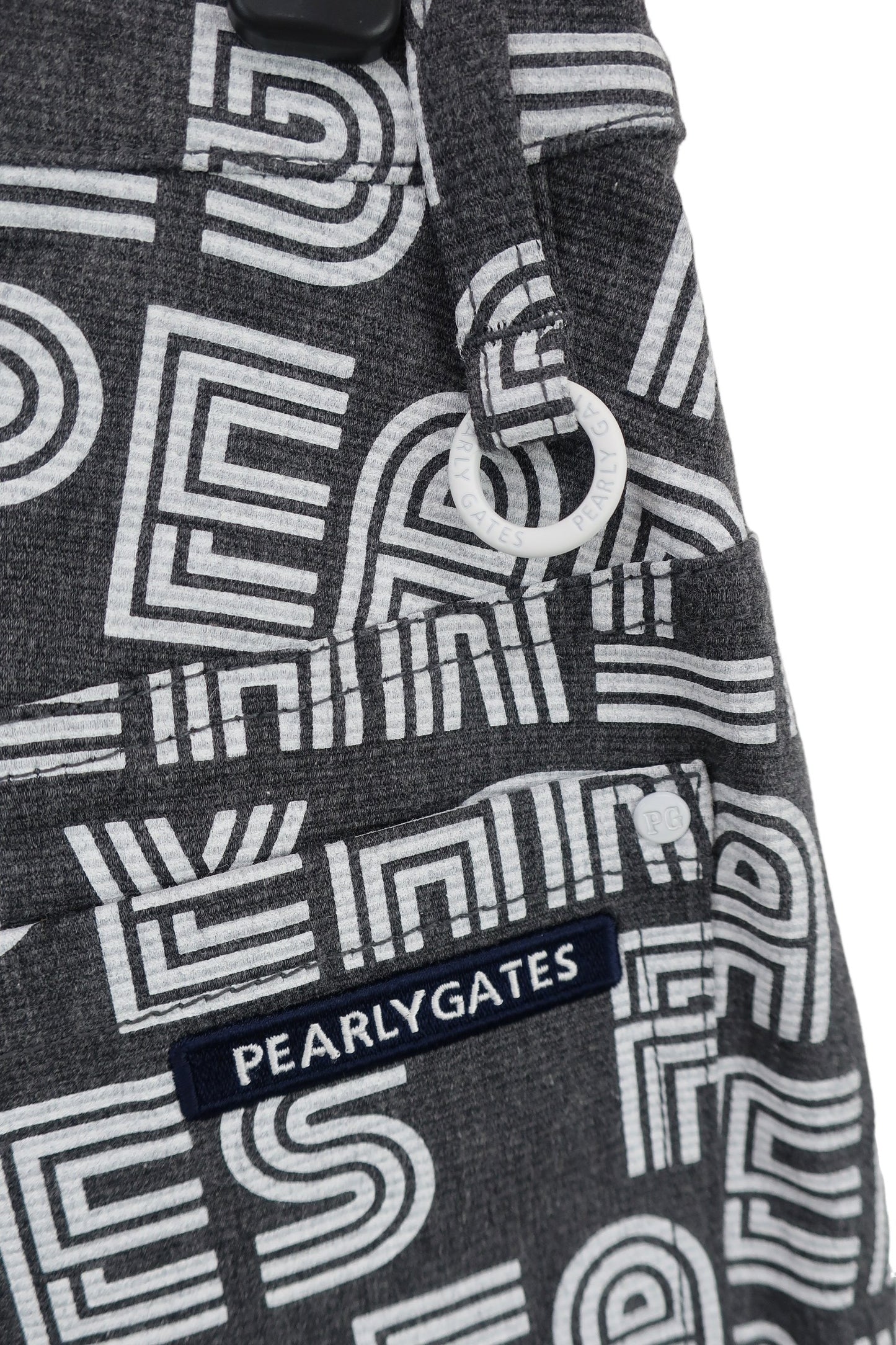 PEARLY GATES(パーリーゲイツ) スカート ネイビーラインロゴ柄プリント レディース 0 055-2134210 N