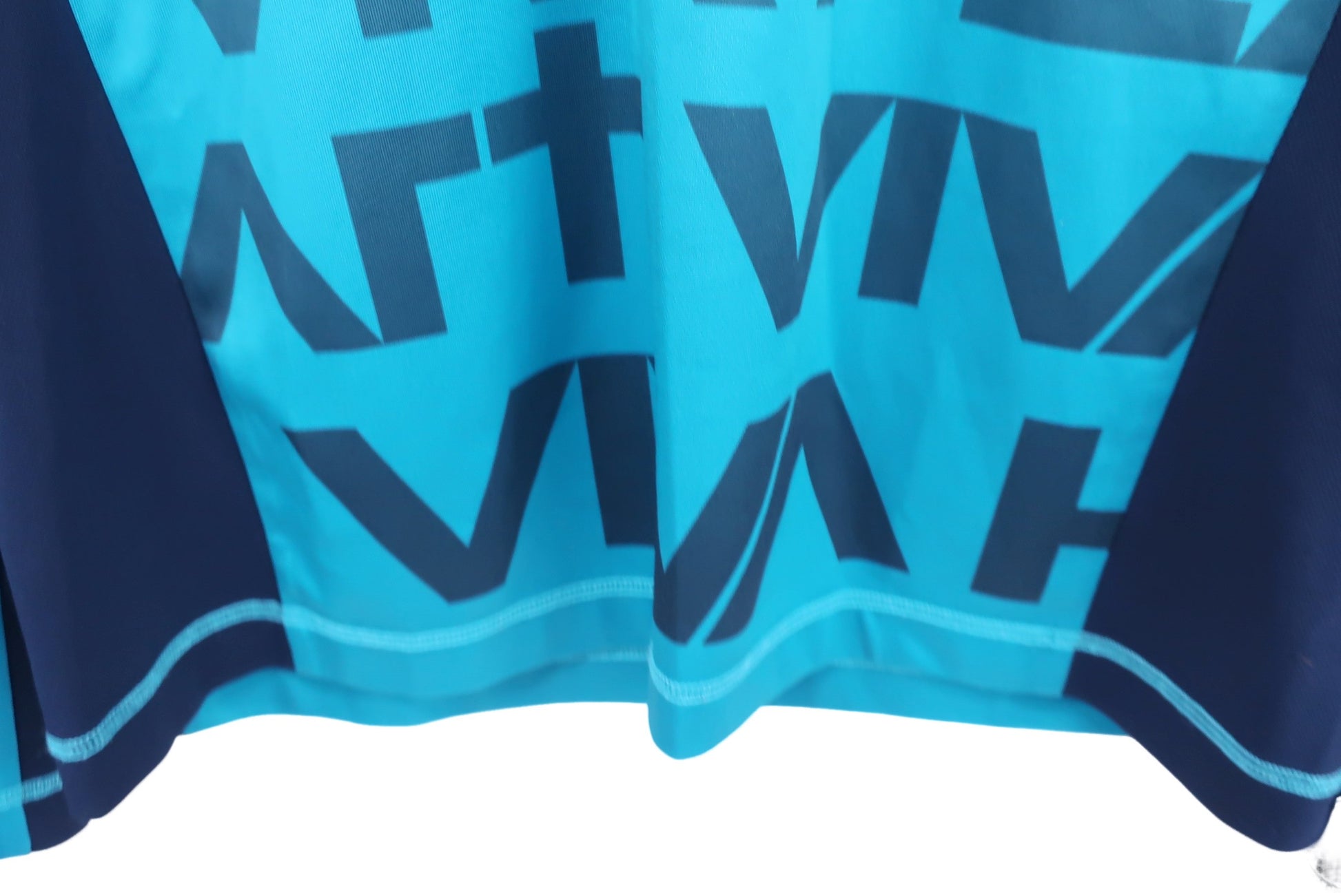 VIVA HEART(ビバハート) ハーフジップシャツ 水色 メンズ 48 A