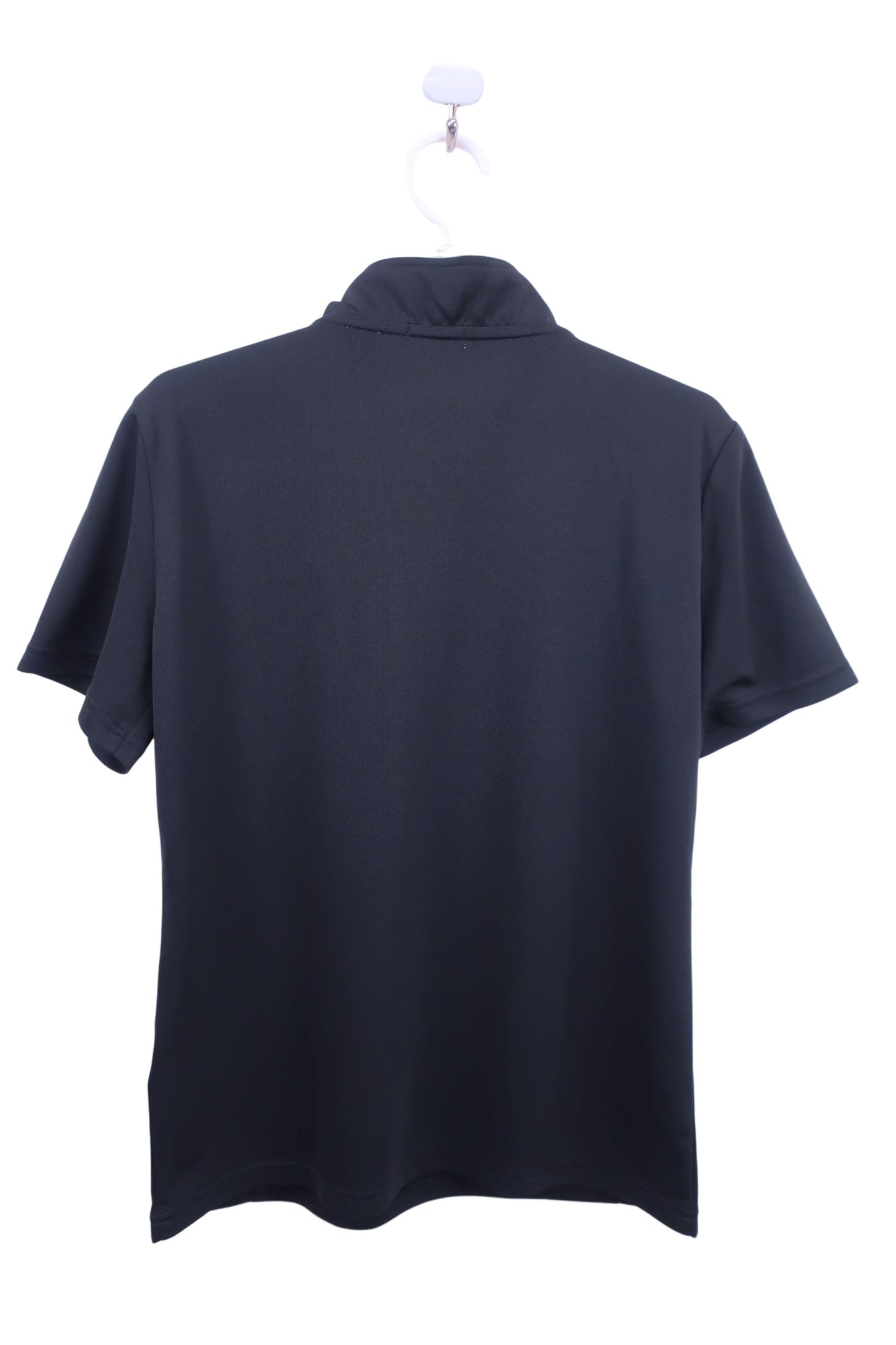 le coq sportif(ルコックスポルティフ) 半袖ハーフジップシャツ 黒水色 メンズ O A