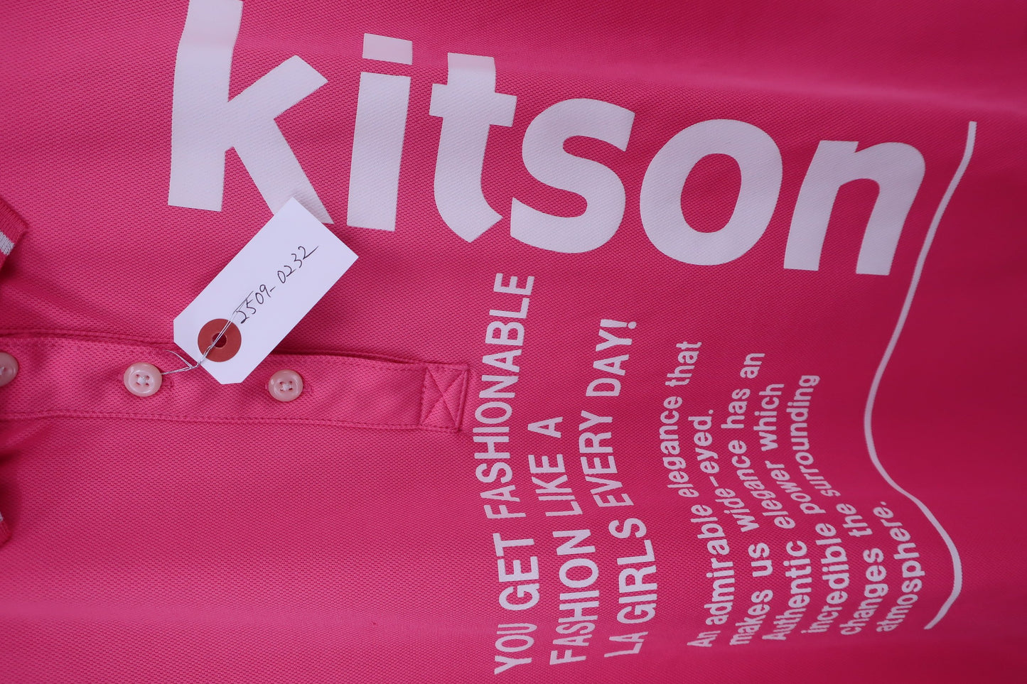 kitson(キットソン) ポロシャツ ピンク レディース L B