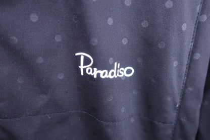 PARADISO(パラディーゾ) 中綿フルジップワンピース 黒ピンク レディース L A