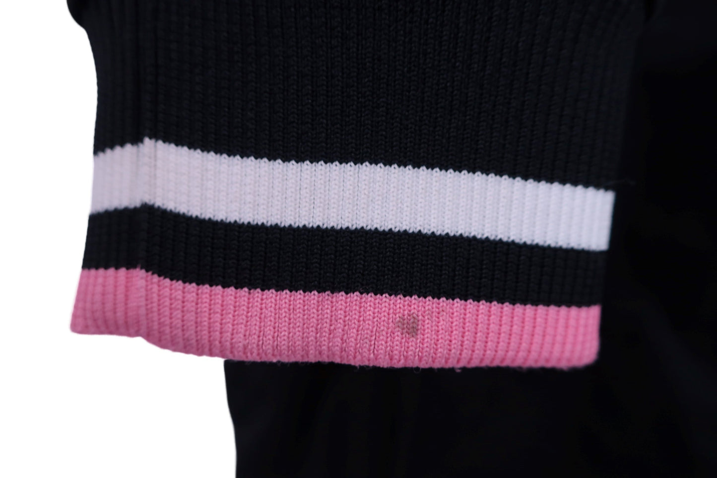 PARADISO(パラディーゾ) 中綿フルジップワンピース 黒ピンク レディース L A