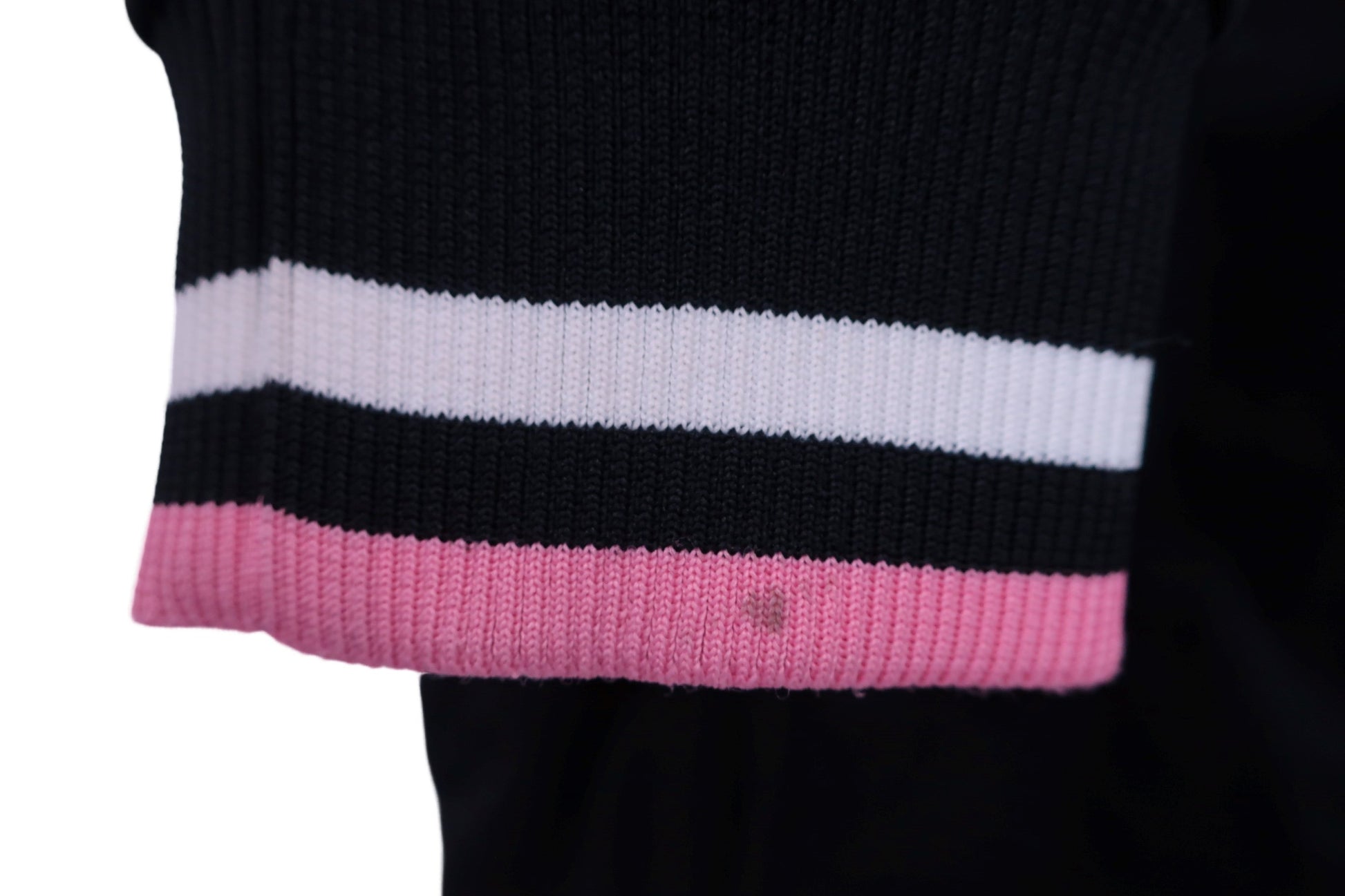 PARADISO(パラディーゾ) 中綿フルジップワンピース 黒ピンク レディース L A