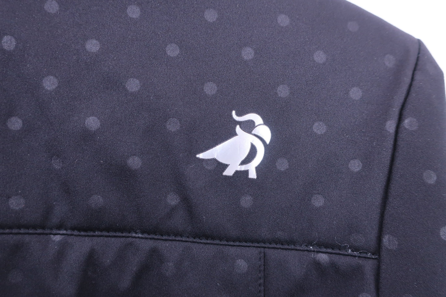 PARADISO(パラディーゾ) 中綿フルジップワンピース 黒ピンク レディース L A