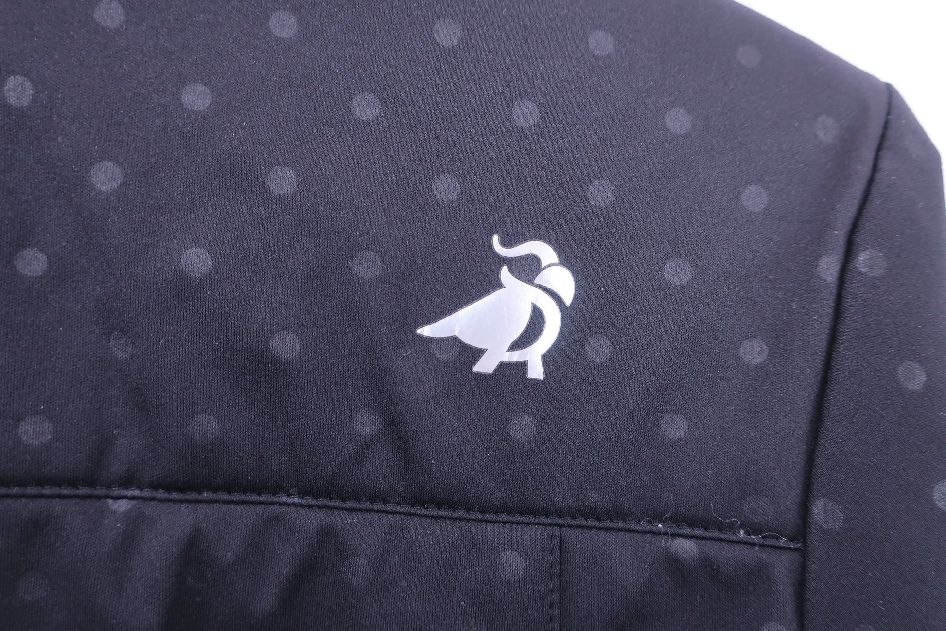 PARADISO(パラディーゾ) 中綿フルジップワンピース 黒ピンク レディース L A