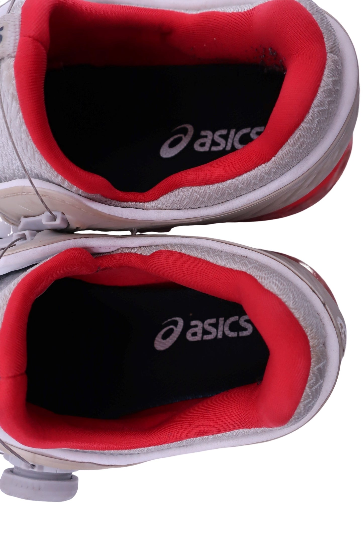 ASICS(アシックス) ダイヤル式ゴルフシューズ 白黒 メンズ 25.5cm 1111A180 B