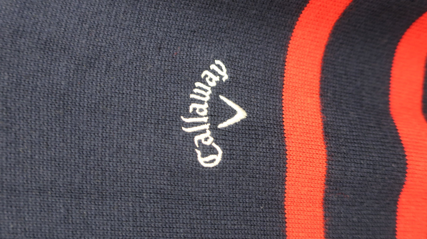 Callaway(キャロウェイ) セーター ネイビー赤ボーダー レディース M 241-8260804 B