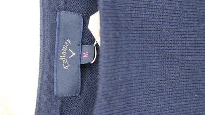 Callaway(キャロウェイ) セーター ネイビー赤ボーダー レディース M 241-8260804 B