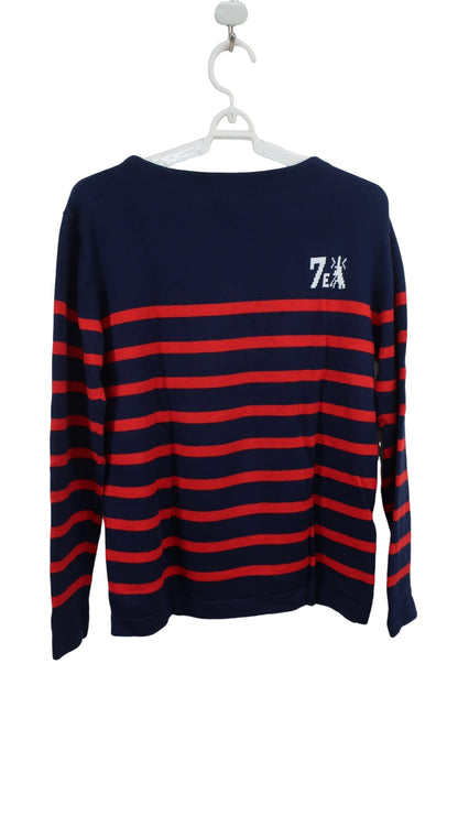 Callaway(キャロウェイ) セーター ネイビー赤ボーダー レディース M 241-8260804 B