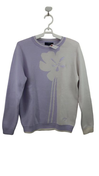 Callaway(キャロウェイ) セーター 白紫 レディース L C21218204 A