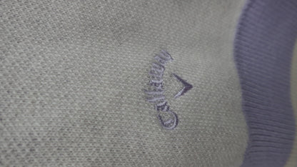 Callaway(キャロウェイ) セーター 白紫 レディース L C21218204 A