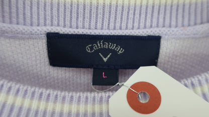Callaway(キャロウェイ) セーター 白紫 レディース L C21218204 A