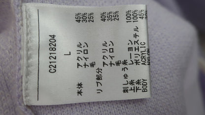 Callaway(キャロウェイ) セーター 白紫 レディース L C21218204 A