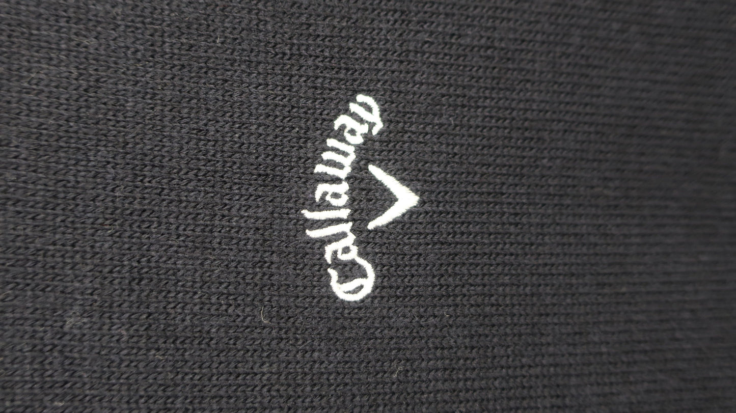 Callaway(キャロウェイ) ノースリーブニットワンピース 黒白 レディース M C22219202 A