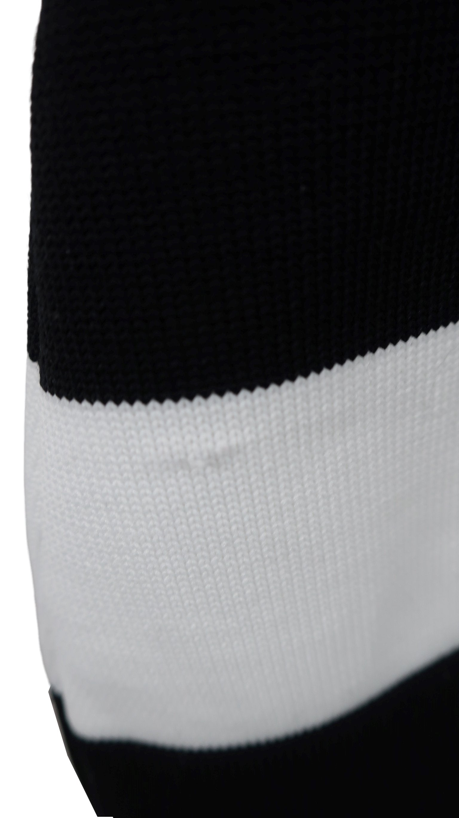 FILA GOLF(フィラゴルフ) ポロシャツ 白黒ボーダー レディース L A