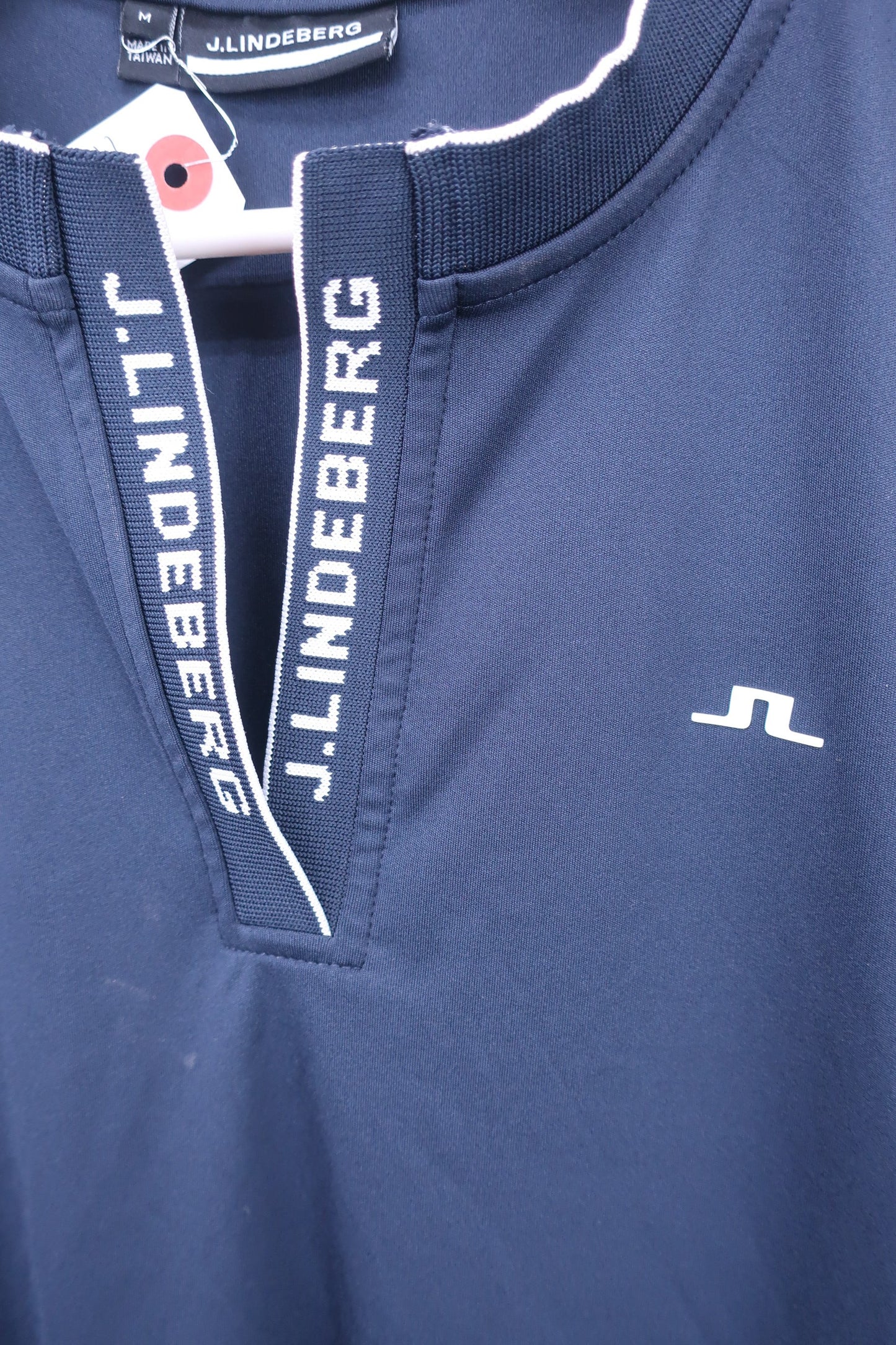 J.LINDEBERG(ジェイ リンドバーグ) ノースリーブワンピース(インナーパンツ付き) ネイビー レディース M A