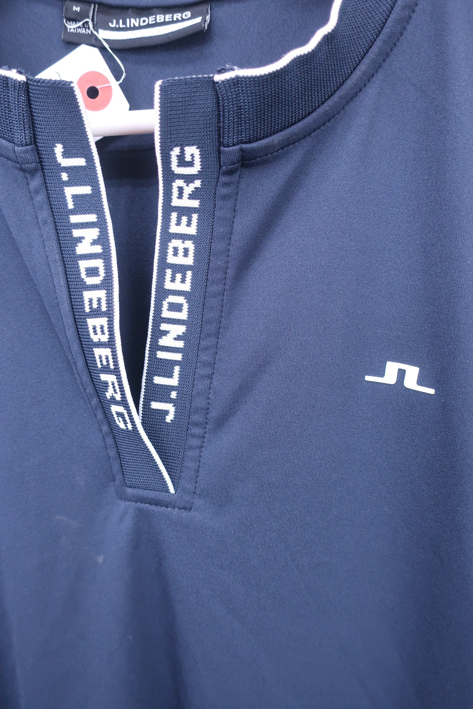 J.LINDEBERG(ジェイ リンドバーグ) ノースリーブワンピース(インナーパンツ付き) ネイビー レディース M A