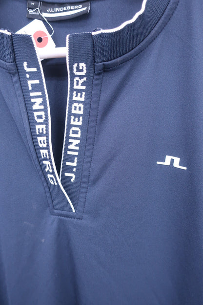 J.LINDEBERG(ジェイ リンドバーグ) ノースリーブワンピース(インナーパンツ付き) ネイビー レディース M A