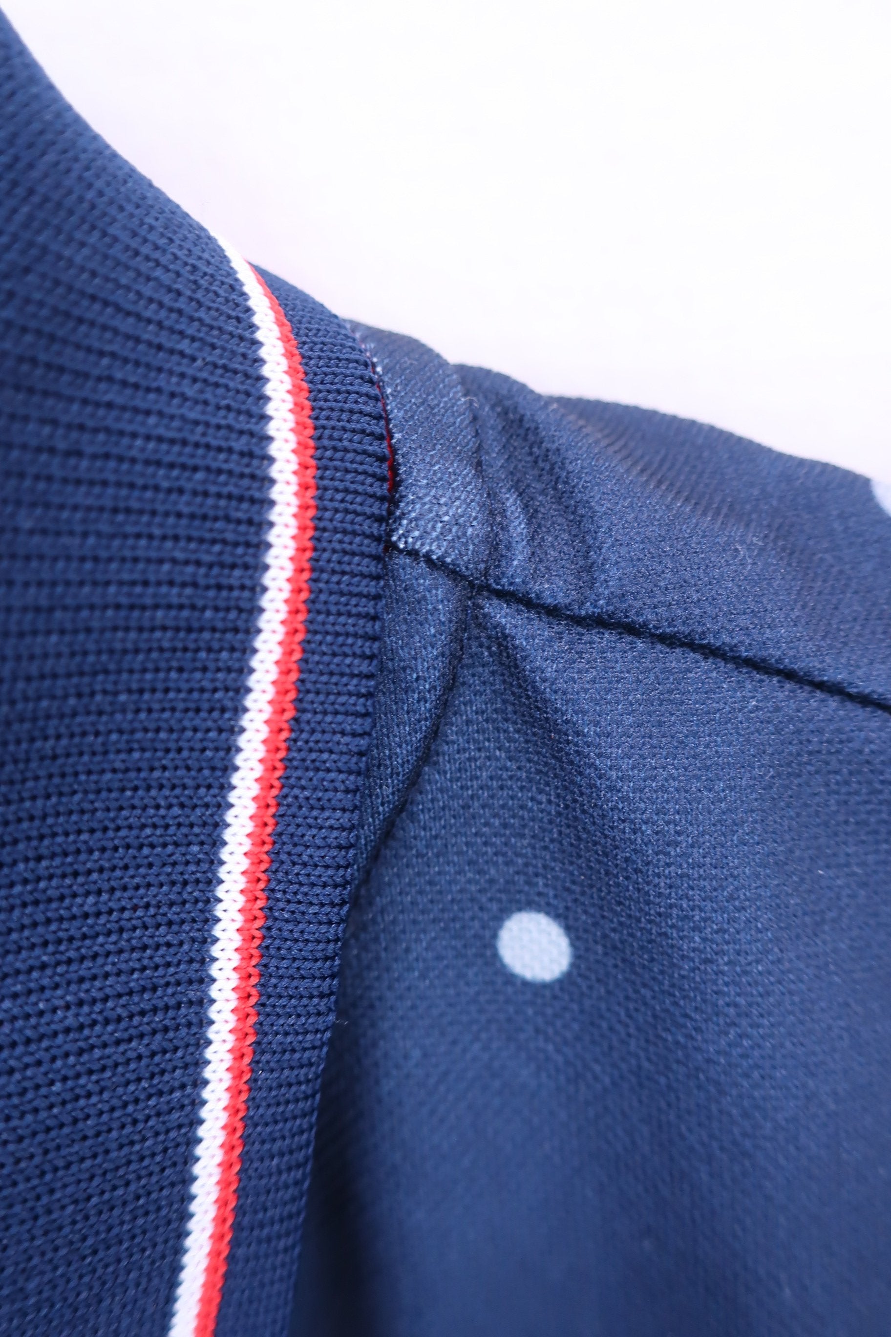 PUMA GOLF(プーマゴルフ) ポロシャツ ネイビー白ドット柄 レディース XL B