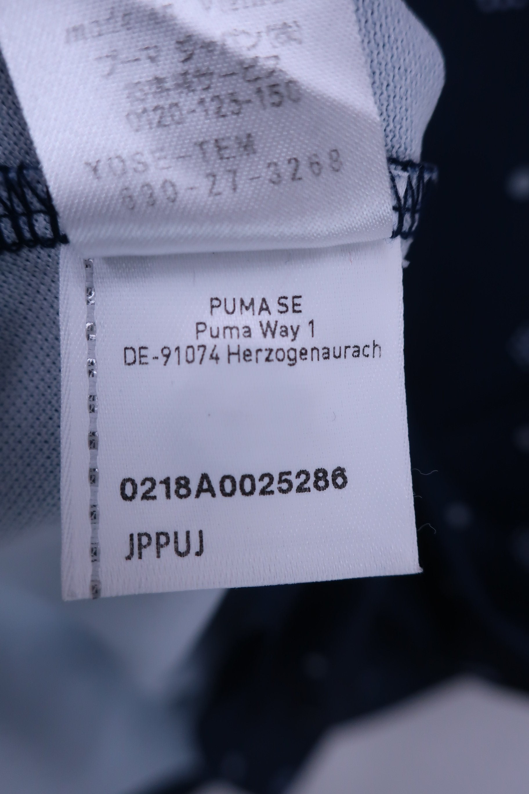 PUMA GOLF(プーマゴルフ) ポロシャツ ネイビー白ドット柄 レディース XL B