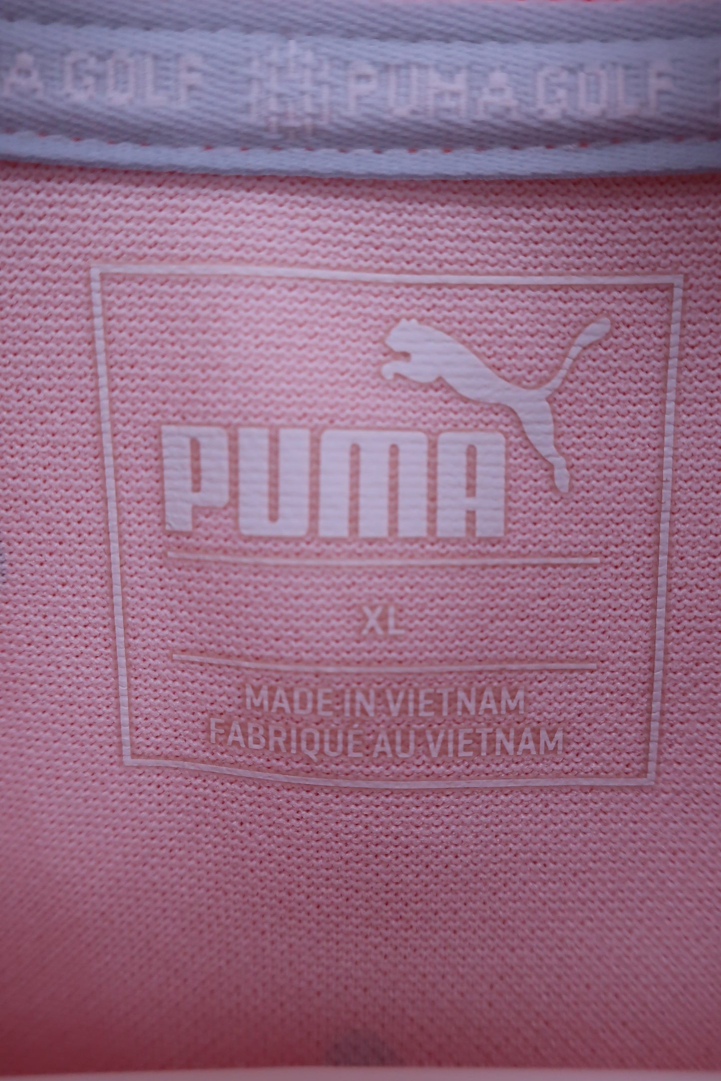 PUMA GOLF(プーマゴルフ) ポロシャツ ピンクドット柄 レディース XL A