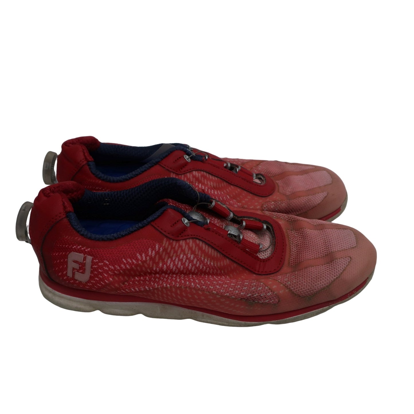 FOOTJOY(フットジョイ) ダイヤル式スパイクレスゴルフシューズ 赤 レディース 24.0cm 98009J B